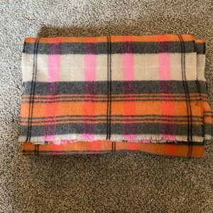 Jcrew Plaid Winter Scarf